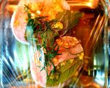 Foto del paso 1 de la receta: Postas de salmón blanco con espárragos