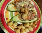 Foto del paso 3 de la receta: Rico zapallo italiano relleno