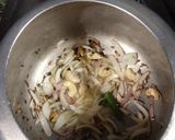 A picture of step 2 of Green peas pulao in pressure cooker.