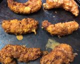 A picture of step 4 of Hot spicy fried chicken tenders.