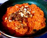 A picture of step 7 of Layered Gajar ka Halwa.