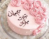 عکس مرحله 2 از دستور کیک تولد گل رز