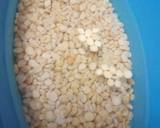 Chana dal barfi(Vegan version) recipe step 1 photo