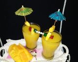 A picture of step 7 of Mango fruity  fresh n juicy.