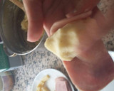 Foto del paso 4 de la receta: Rollos de jamón york queso y puré de patatas