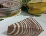Foto langkah ke 6 dari resep Puding roti zebra.
