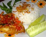 Foto langkah ke 8 dari resep Ayam geprek.