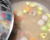 Foto langkah ke 3 dari resep Sop / Soup Sapi Baso Segar.