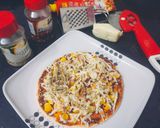 कॉर्न पिज़्ज़ा (corn pizza recipe in Hindi) रेसिपी चरण 5 फोटो