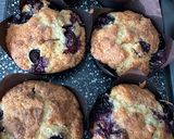 รูปขั้นตอนการทำที่ 3 ของ Blueberry muffins