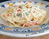 Foto del paso 6 de la receta: Spaghetti cremosos
