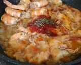 Foto langkah ke 6 dari resep Shrimp Spaghetti Marinara.
