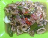 Foto langkah ke 5 dari resep Cumi asem pedes.