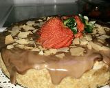 صورة لخطوة 4 من وصفة تشيزكيك النوتيلا 🧀🌰🍫🍓