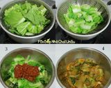 Hình bước làm 2 của món Súp cá Kìm 꽁치추어탕