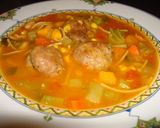 Foto del paso 3 de la receta: Minestrón con albóndigas