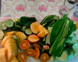 Foto langkah ke 2 dari resep Jus Pokcoy Mentimun.