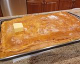 A picture of step 11 of Salmon pie.
