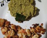 Foto del paso 5 de la receta: Puré de habas con pollo