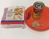 Gambar langkah 1 resipi Sardin Puff.