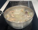 A picture of step 6 of Clam, Winter Melon, and Chicken Soup.