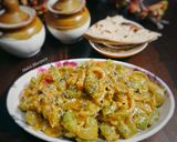 शिमला मिर्च और प्याज़ की स्वादिष्ट सब्ज़ी 😋🌶️🧅 रेसिपी चरण 9 फोटो