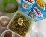 Foto langkah ke 1 dari resep Bubur Candil Kacang ijo Cha Cha.