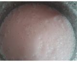 A picture of step 3 of Rooh Afza Lassi.