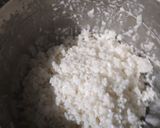 A picture of step 1 of Nolen gur enduri pitha.