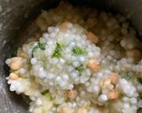 A picture of step 4 of Sabudana Vada.