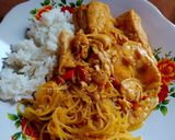 Foto langkah ke 6 dari resep Semur Tahu Tempe Telur.