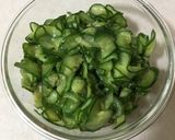 梅粉小黃瓜的食譜步驟2照片