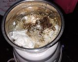 A picture of step 1 of Tzatziki dip.