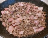 A picture of step 3 of Cavatelli alla Montecarlo.
