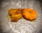A picture of step 4 of Bánh Bột Lọc Trần (Rice Paper Dumpling Version).