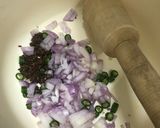 صورة لخطوة 1 من وصفة السلطة الغزاوية (العين جرادة)