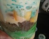 A picture of step 7 of Colour royal falooda ice-cream with tragacanth gum & figs.