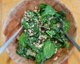 Foto del paso 2 de la receta: Ensalada de espinaca con quinoa y jitomate deshidratado