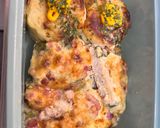 Sajtszószban sült csirkemell bacon szalonnával szaftos recept fázis 5 fotója