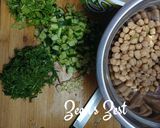 A picture of step 1 of Tzatziki Chickpea Dip - A Fusion Dip.