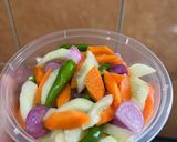 Foto langkah ke 4 dari resep Acar Mentah.
