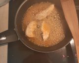 Une image de l'étape 4 de Poulet au Riz et Petits Pois.