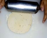 A picture of step 9 of Pin Wheel Samosa.