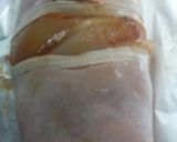 Foto del paso 4 de la receta: Pechugas rellenas con jamón, huevo y verduritas