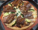 A picture of step 17 of Pork spare rib pizza！.