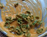 A picture of step 2 of Sweet Pepper Chilli Ring Fritters.