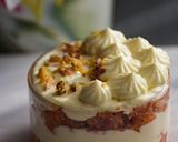 A picture of step 7 of Gajar Halwa parfait.