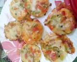 Mini vegetables pizza bite recipe step 7 photo