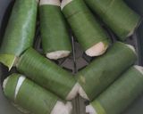 A picture of step 4 of Grilled Banana Sticky Rice (Chè Chuối Nướng) Using an Air Fryer.