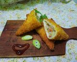 Foto langkah ke 5 dari resep Roti Goreng Isi Ragout Ayam.